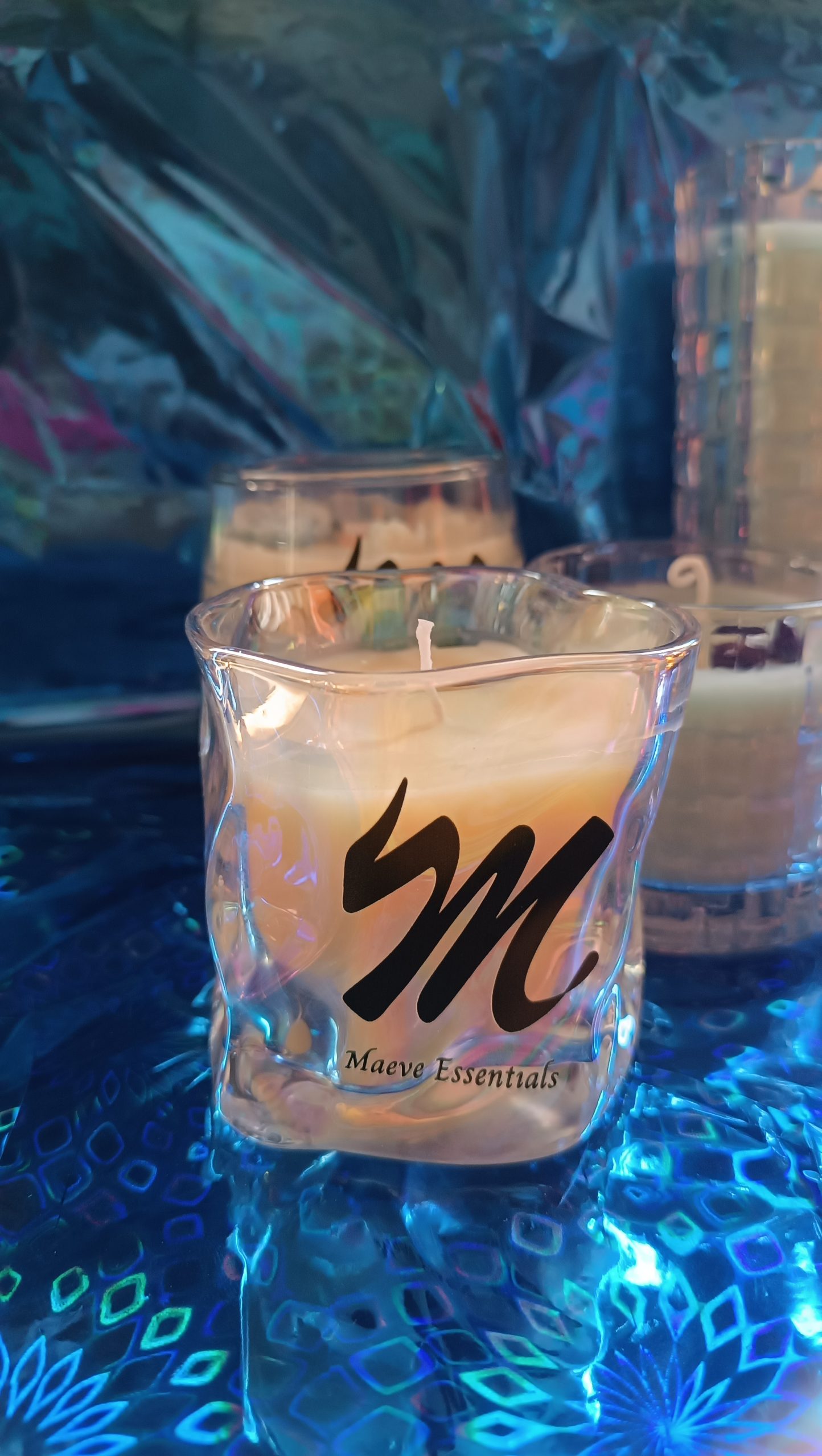 Maeve Essentials – Sun & Sea Duo | Sunbeam Bliss & Coral Horizon Scented Candle Set - Image 2
