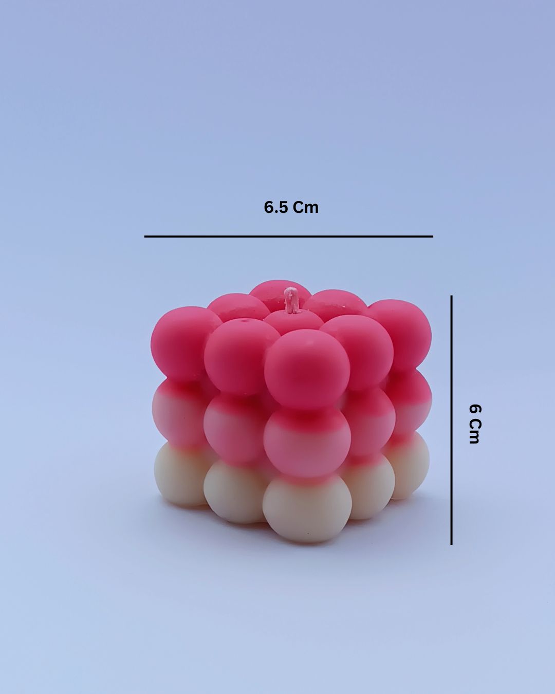 Maeve Essentials – Home Aesthetic Candle Set | Decorative Unscented Candle Trio | Shell, Cloud Pop & Spire Pillar - Image 5