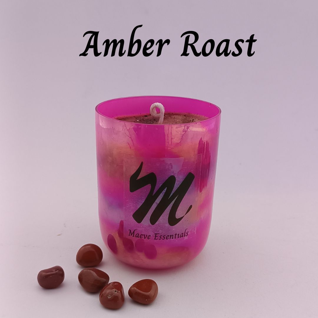 Maeve Essentials – Amber Roast | Roasted Coffee, Dark Chocolate & Amber Resin Scented Candle