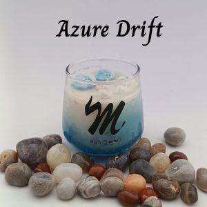 Maeve Essentials – Azure Drift | Ocean Breeze, Crushed Mint & Citrus Musk Scented Candle