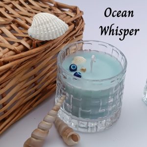 Maeve Essentials – Ocean Whisper | Eucalyptus, Ocean Air & Driftwood Scented Candle